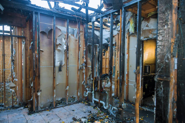 Professional Fire Damage Removal technician working in Jefferson Valley-Yorktown, NY